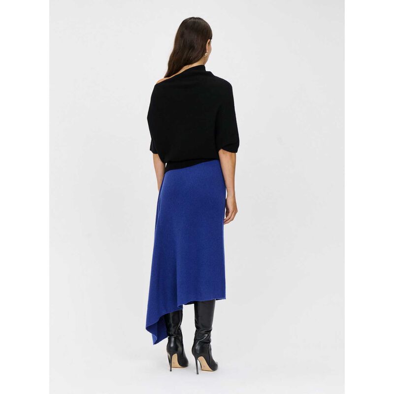 Veronika Maine Asymmetric Knit Skirt image number 1